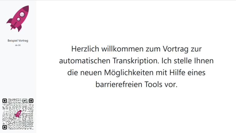 Bühnenansicht