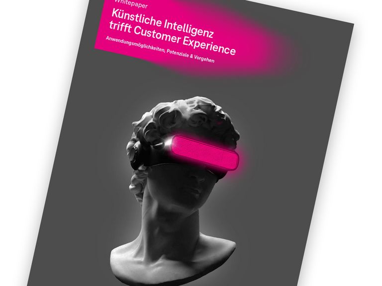 Coverbild Whitepaper Künstliche Intelligenz trifft Customer Experience
