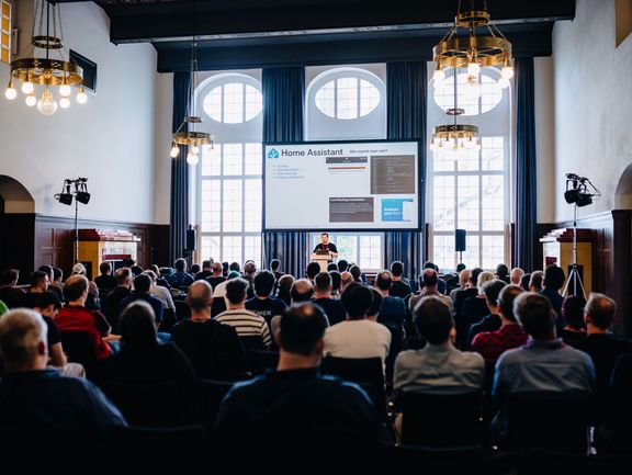 Eiblick in einen Vortrag auf dem Dev Day 2026