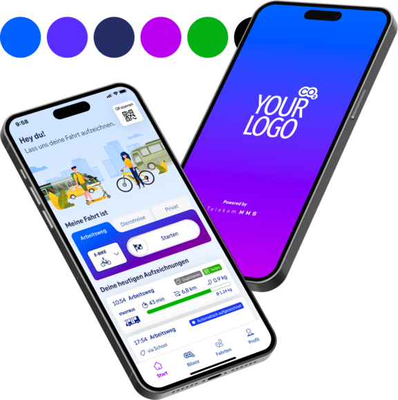 Zahlreiche Individualisierungsmöglichkeiten für die App