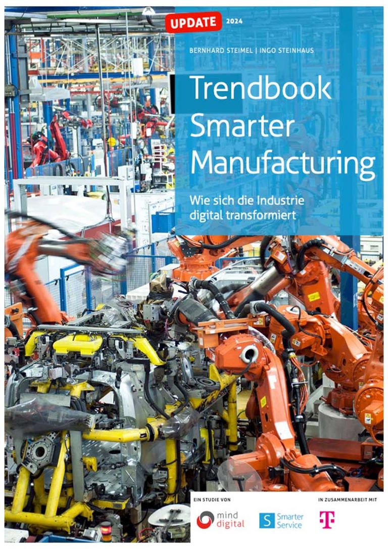 Coverbild Trendbook zum Thema Smarter Manufacturing
