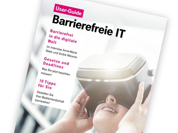Coverbild User Guide barrierefreie IT