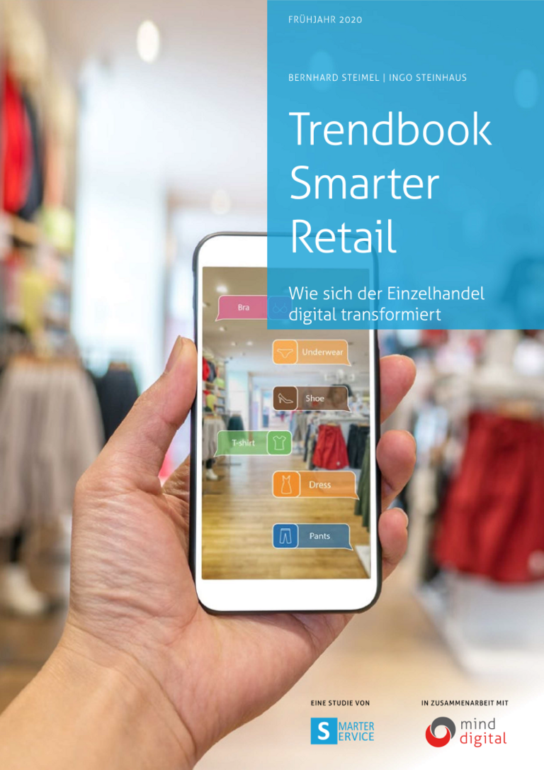 Coverbild Trendbook zum Thema Smarter Retail
