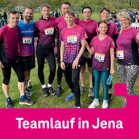 Foto: Teilnehmende des Firmenlaufs in Jena