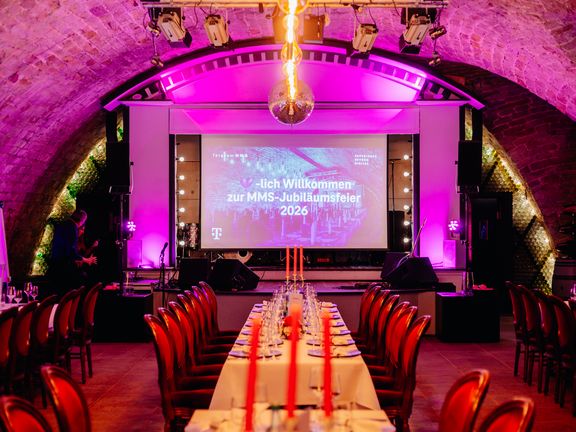 Einblick in die Event-Location