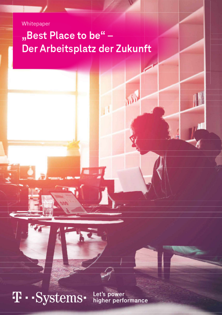 Coverbild Whitepaper Arbeitsplatz der Zukunft 
