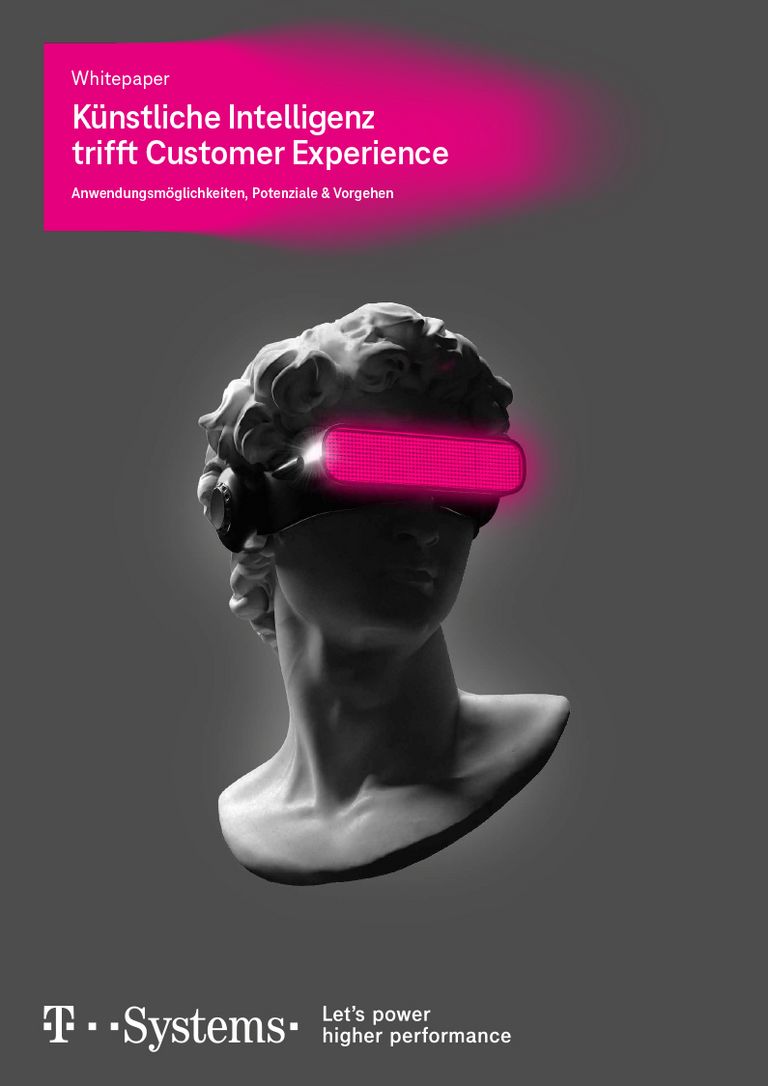 Coverbild Whitepaper Künstliche Intelligenz trifft Customer Experience
