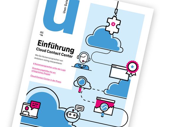 Coverbild User Guide zur Einführung in das Cloud Contact Center