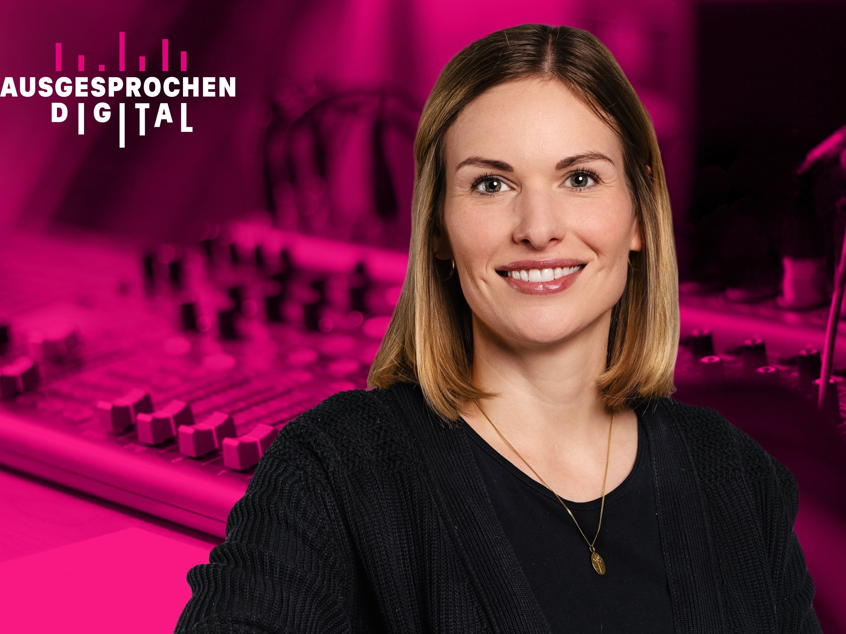 Headerbild mit Sarah Macher im Vordergrund