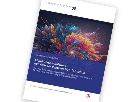 Coverbild Luenendonk-Studie 2023 zur digitalen Transformation