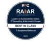 PAC Best in Class Leaders in Sustainability-related IT Consulting & Services in Europe