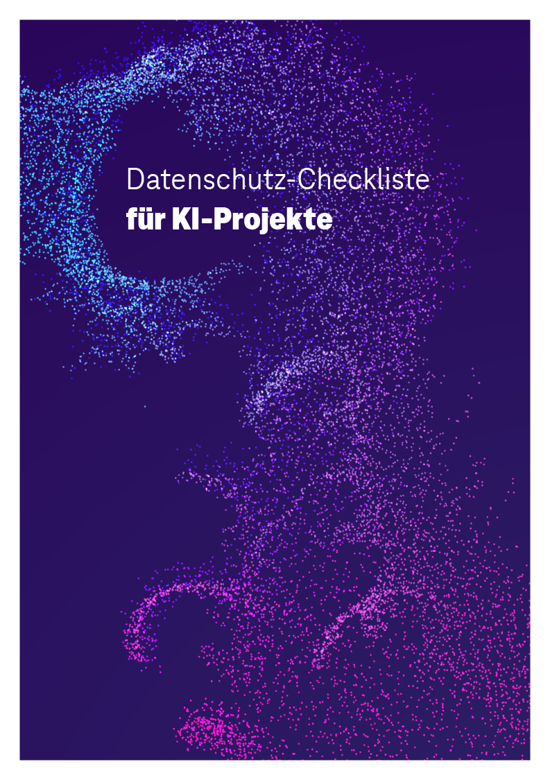 Zum Download Checkliste Datenschutz für KI-Projekte