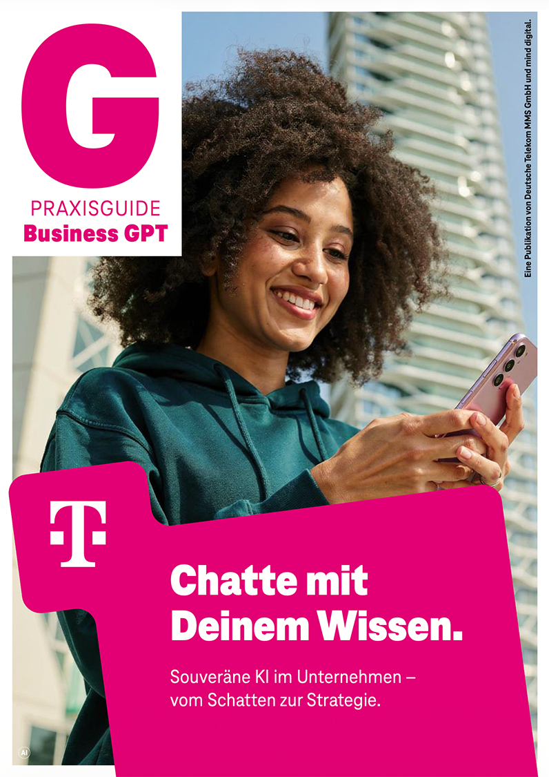 Coverbild des Praxisguide Business GPT