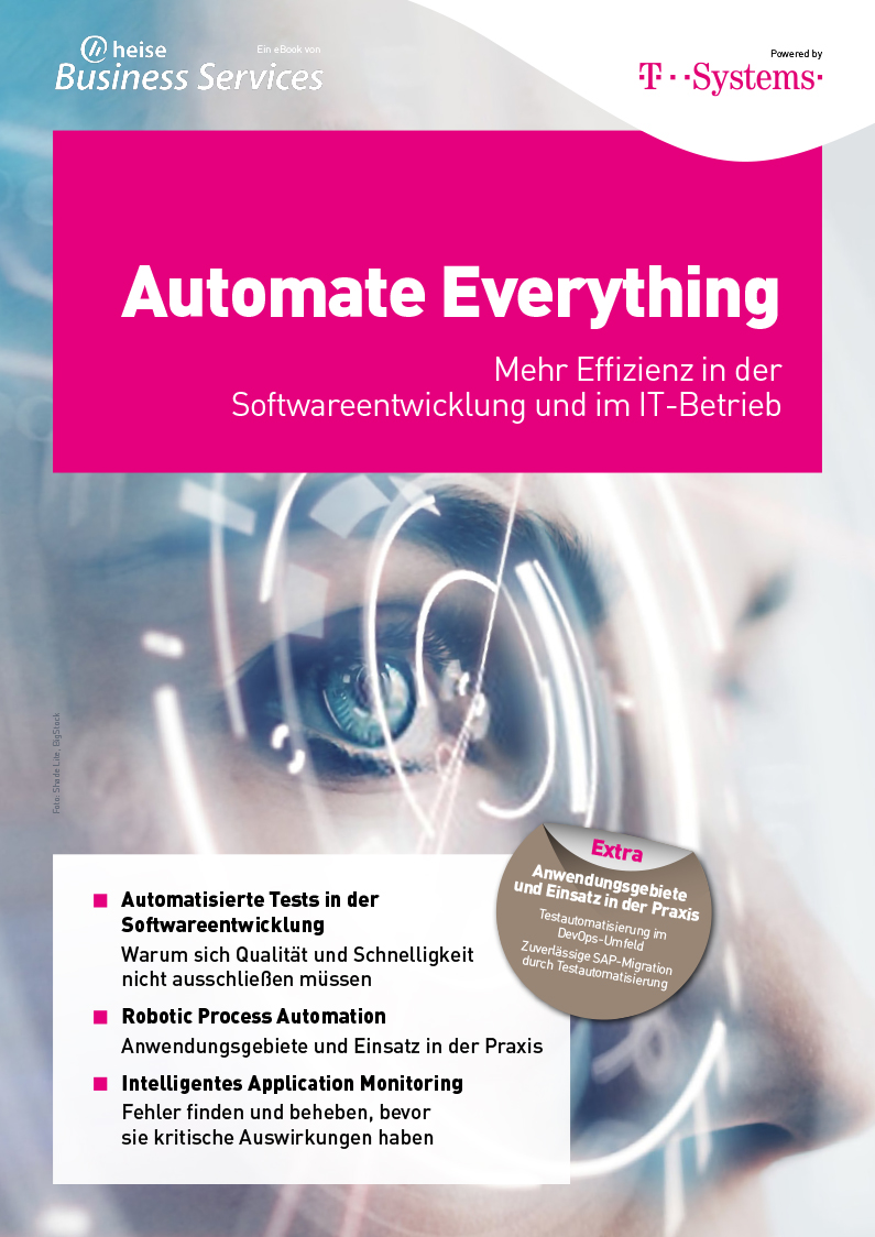 Coverbild Whitepaper Automatisierung Softwareentwicklung und IT-Betrieb
